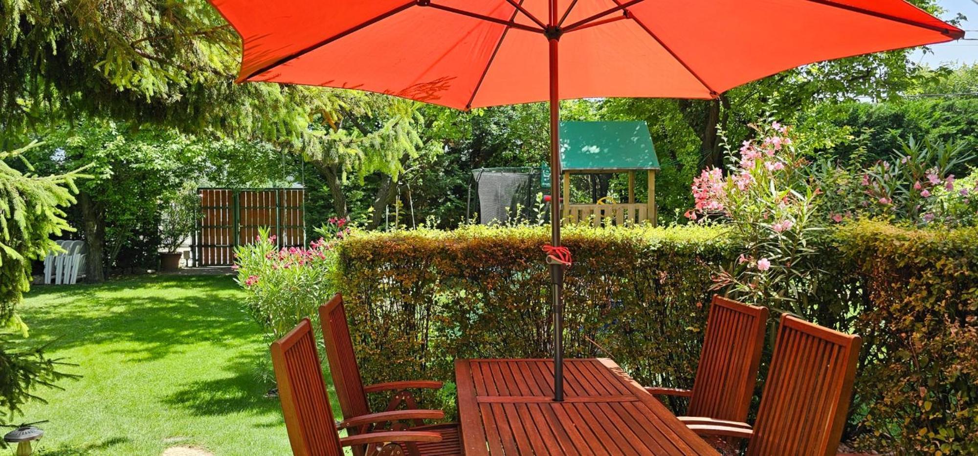 Fuered Deluxe Garden Apartment Balatonfured Bagian luar foto